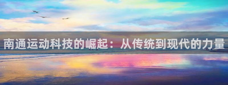 注册球王会体育官方正版app：南通运动科技的崛起：从传统到现